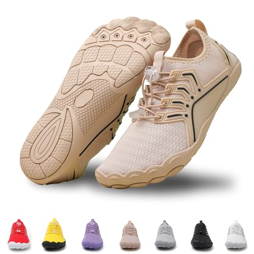 Image of Hike Barefoot Shoes Women Men Pro Water Footwear Wide Toe Box Non-Slip Unisex Athletic Outdoor Running Shoes