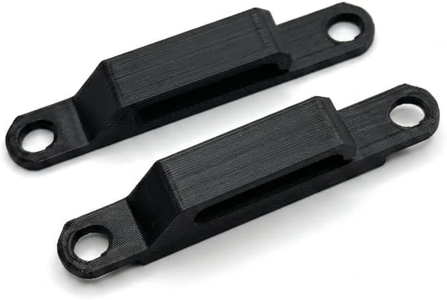 Battery Hold Down Bar with Wire Retaining Clip Compatible with Rustler 2WD - Upgraded Design