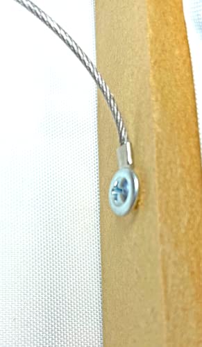 Image of HoneyWire 12 inch Precision Picture Frame Hanging Wire 2-Pack