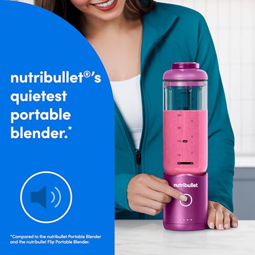 nutribullet Flex Portable Blender NBPB50200DB, Orchid Purple - image 7