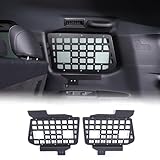 Heutamo Trunk Side Window Storage Molle Panel Compatible with Toyota Land Cruiser 250 Prado J250 LC250 2024 2025 Accessories, Rear Window Cargo Storage Racks Panel Organizer, 2Pcs