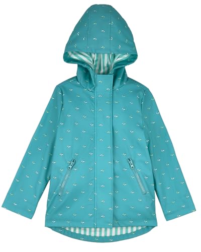 MeMoi Boys On The Move Lined Raincoat with Attached Self-Storage Pouch