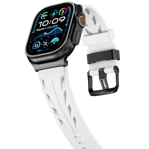 Apple Watch 49mm/46mm/45mm/44mm �Ή� �V���R���� �E�H�b�`�o���h�AiWatch Ultra 3/2/1/Series 11/10/9/8/7/6/5/4 �p ���Ȍ����p�x���gApple Watch SE3/2/1 �Ή� �y