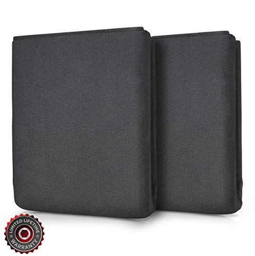 Olsa Tools Garage Floor Mat, 30" x 60", 2pcs | Oil Spill Mat