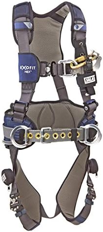 3M DBI-SALA ExoFit X300 Comfort Wind Energy Climbing/Positioning Safety Harness 1113215, Small