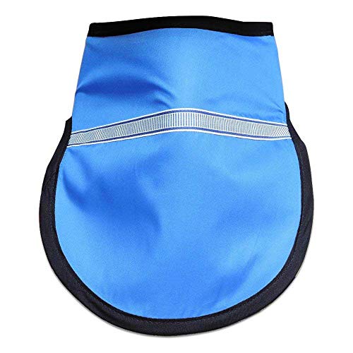 Image of Waldent X Ray Thyroid Shield Collar - 0.35mm Lead Equivalency - BARC Certified Radiation Protection - Lightweight Comfortable Durable Vinyl - Ideal for Dental Medical Radiology Use