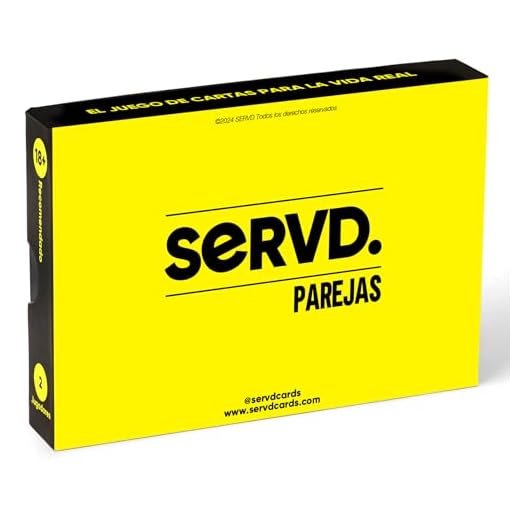 SERVD - Parejas - El divertidísimo Juego de Cartas para Parejas para la Vida Real