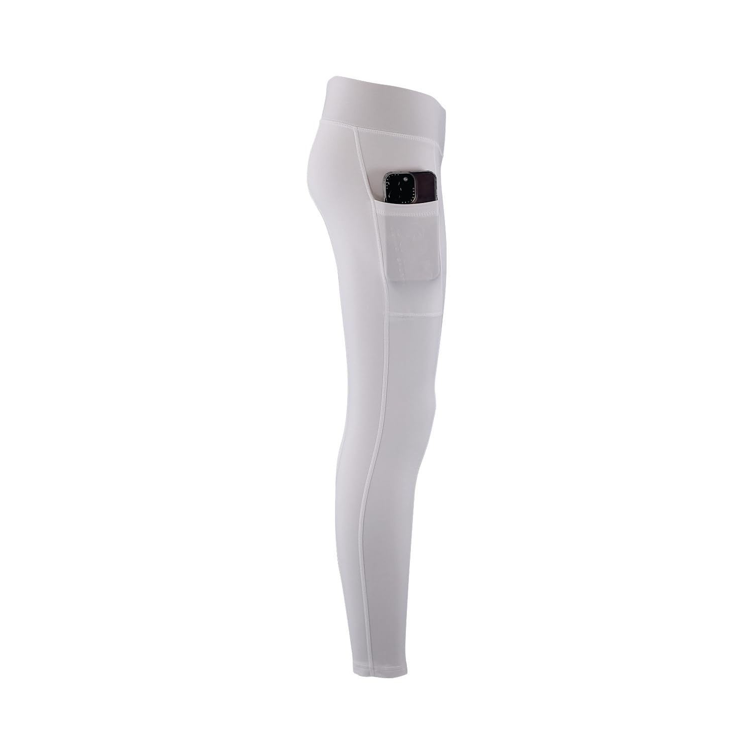 AK Wintex Reithose zum Überziehen, hohe Taille, Winter-Leggings, Vollbesatz, Silikongriff