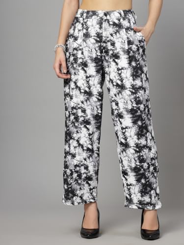 Image of UZARUS Women's Relax Fit Trouser 2 Pockets Baggy Pants