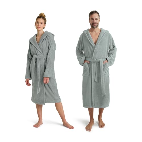 Produktbild Möve Unisex-Bademantel Superwuschel mit Kapuze