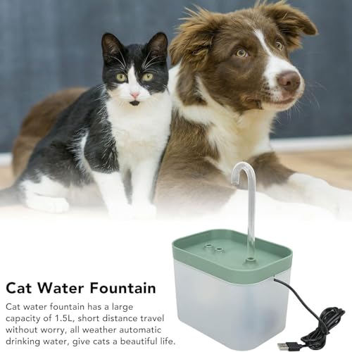 Fuente de agua automática para gatos 1.5L PANKERS miniatura 4