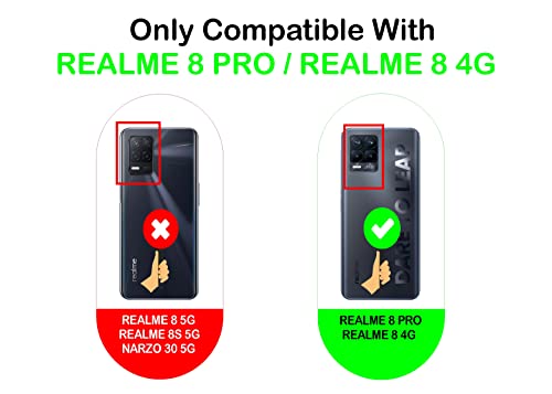 Image of A rtistque Frosted Translucent Back Cover Case for Realme 8 Pro /Realme 8 4G | Chrome Ring Design | Premium Matte Finish | Shockproof TPU | Slim Protective Design | Realme 8 Pro Back Cover - Green