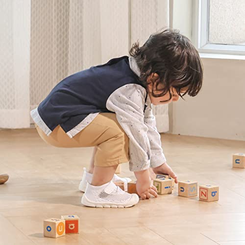 Image of Baby Shoes Boys Girls First Walkers Cute Animals Toddler Sneakers Prewalkers Rubber Sole