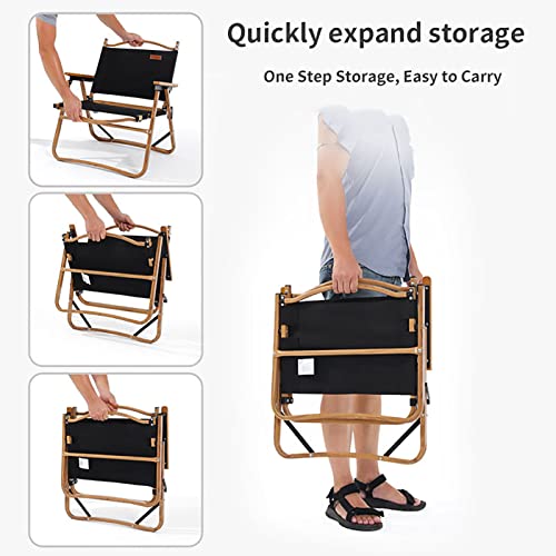 Chaise à bascule confortable et pliante pour extérieur et camping