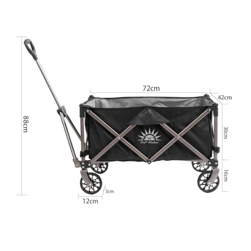 Carrinho de Carga Dobrável com Capacidade de 100 kg