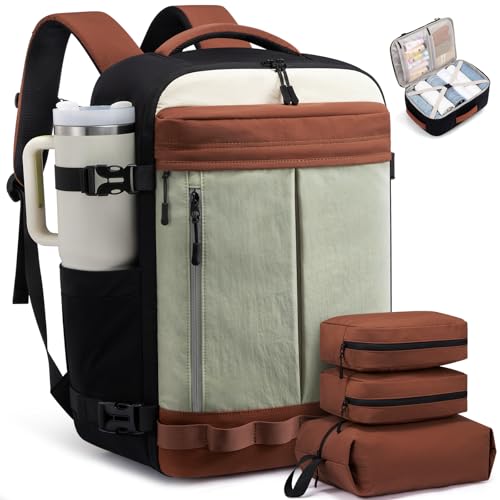 LOVEVOOK 40L Travel Backpack for Women Men, Airline Approved Carry