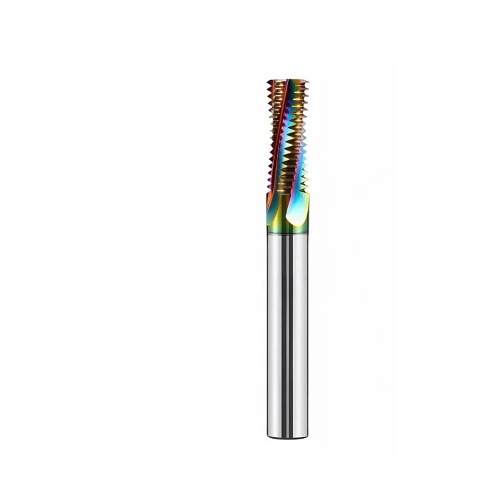 1 szt. Maszyna CNC Frezy z węglika spiekanego z węglika spiekanego UNC 10-24 12-24 1/4 3/8 UNF 10-32 12-28 (UNF1I2-20XD10X75L, do stali nierdzewnej_1 szt.)