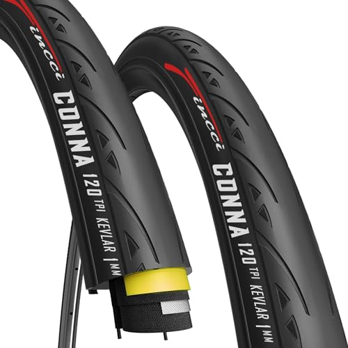 Fincci Pair 700x25c Tire - Road Bike Tires 700c, 25-622