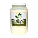 Natural Treasures  Natural Kosher Certified Coconut Oil - One Gallon, 128oz - RBD