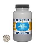 Iron Oxide Black / 1 Pound Bottle / 99% Pure Reagent Grade / 44 Micron Powder