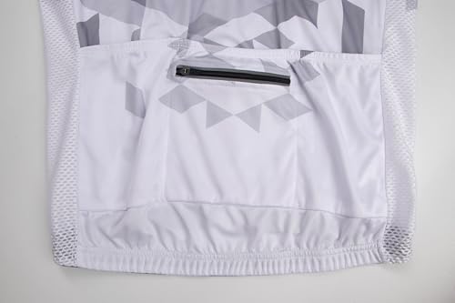 GCRFL Grey White Cycling Clothing Kit