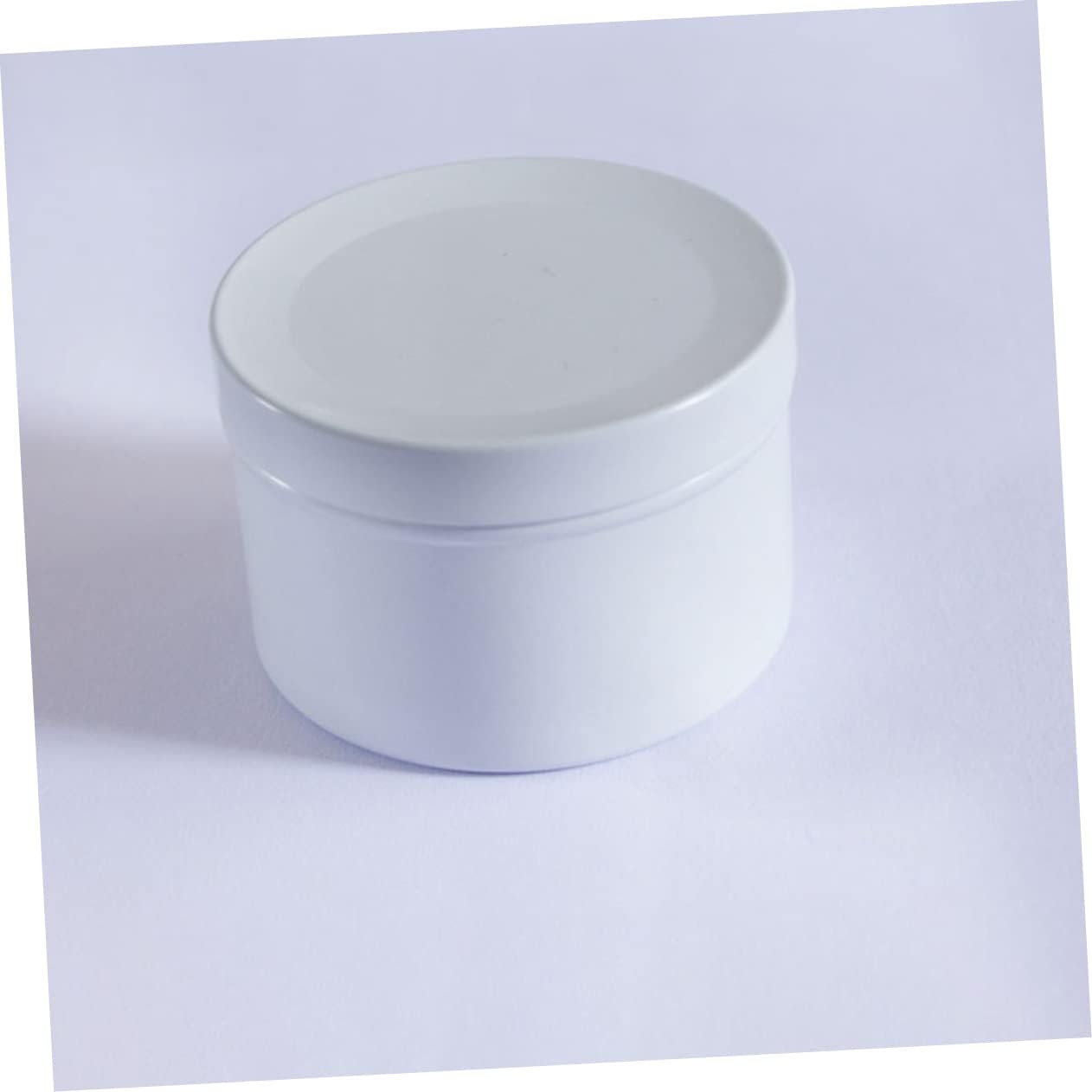 6pcs Aluminum DIY Candle Jars Ointment Containers with Practical Lid for Storing Eye Cream Balm and Essential Oils for Travel and Organizing Items