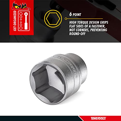 Teng M380514c Regular Socket 14mm 3/8 Square Drive, Colourful - Image 3