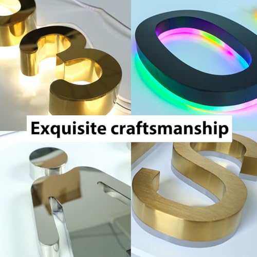 Image of Custom Led Business Backlit Signage, Customizable 3d Laser Cut Metal Business Logo Sign For Wall, Personalized Illuminated Backlit Reverse Channel Sign For Company Office Salon Storefront Studio Cafe