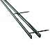 GBC VeloBind Binding Spines, 4 Pin Spines, 200 Sheet Capacity, Black, 25/Pack, 4 Packs/Case, 1 Case (9741630CS)