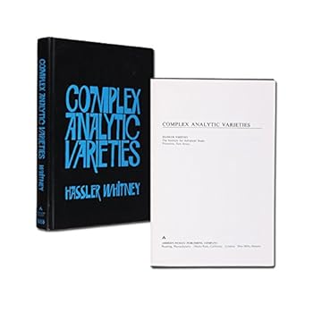 Hardcover Complex Analytic Varieties Book