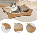 Baoblaze Cat Scratcher Bed Pet Sleeping Bed Supplies Scratching Toy Playing Gift Sturdy Pet Furniture Scratch Pad Cat Scratching Board, Medium