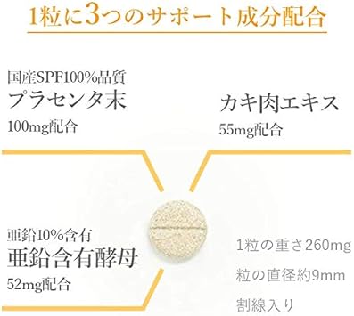 Amazon プラセンタクレア 40粒入 犬 猫 ペット用サプリメント Spf100 プラセンタ 亜鉛含有酵母 カキ肉エキス 日本製 メディネクス ビタミン サプリメント 通販