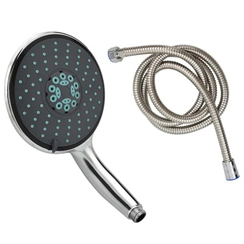 Pommeau de douche multifonction aux jets variables et flexible