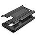 Note 4 case, Samcore Hybrid 2 in 1 Dual Layer Rugged Shockproof Case for Samsung Galaxy Note 4 case cover (Black/Black)