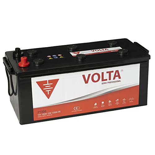 Bateria de Camión Professional 185Ah 1250A - Borne +Dcha - Medidas Largo 513 x Ancho 223 x Alto 223 mm con 2 años de Garantía - Fabricación Europea.
