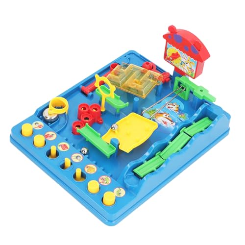 ボールレーストラックおもちゃ、マーブルラントラックゲーム、教育用多機能ボールラントラックゲームおもちゃ、細かい運動能力のインタラクティブゲーム、男の子と女の子向け、子供用建設おもちゃ