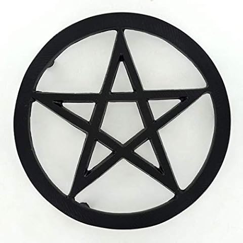 Pentagram Trivet Aluminium Homeware Pans Potholder Cooling Surface Protector Mythical Kitchen Worktop W21cm Cover