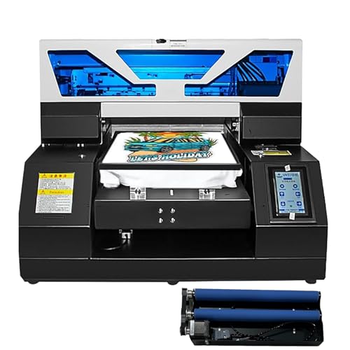Furvveerr A3 L1800 UV Printer, 2880x1440dpi UV DTG Printer T-Shirt...