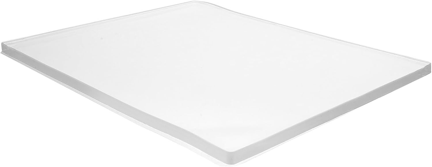SHINEOFI Gel Printing Plate for Kids, Non-Stick Soft Gel Press Plate for Monoprinting, Card Making, Scrapbooking Mixed Media Art Projects, Flexible Transparent 9. 7x7. 7 Inch