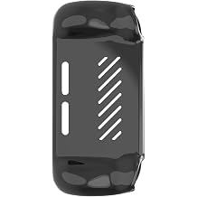 Game Machine TPU Protective Cover Case for ANBERNIC RG 406H Transparent Gray