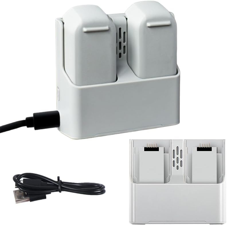 CoyktontyBattery Charger/Intelligent Battery Charger for DJI NEO,Rapid Battery Charger,Charges 2 Batteries at The Same time