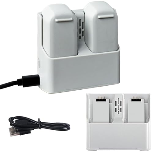 DJI NEO �Ή� �o�b�e���[�[�d�� 2IN1 �C���e���W�F���g �o�b�e���[�[�d�� �}���[�d�� 2�̃o�b�e���[�𓯎��[�d�\