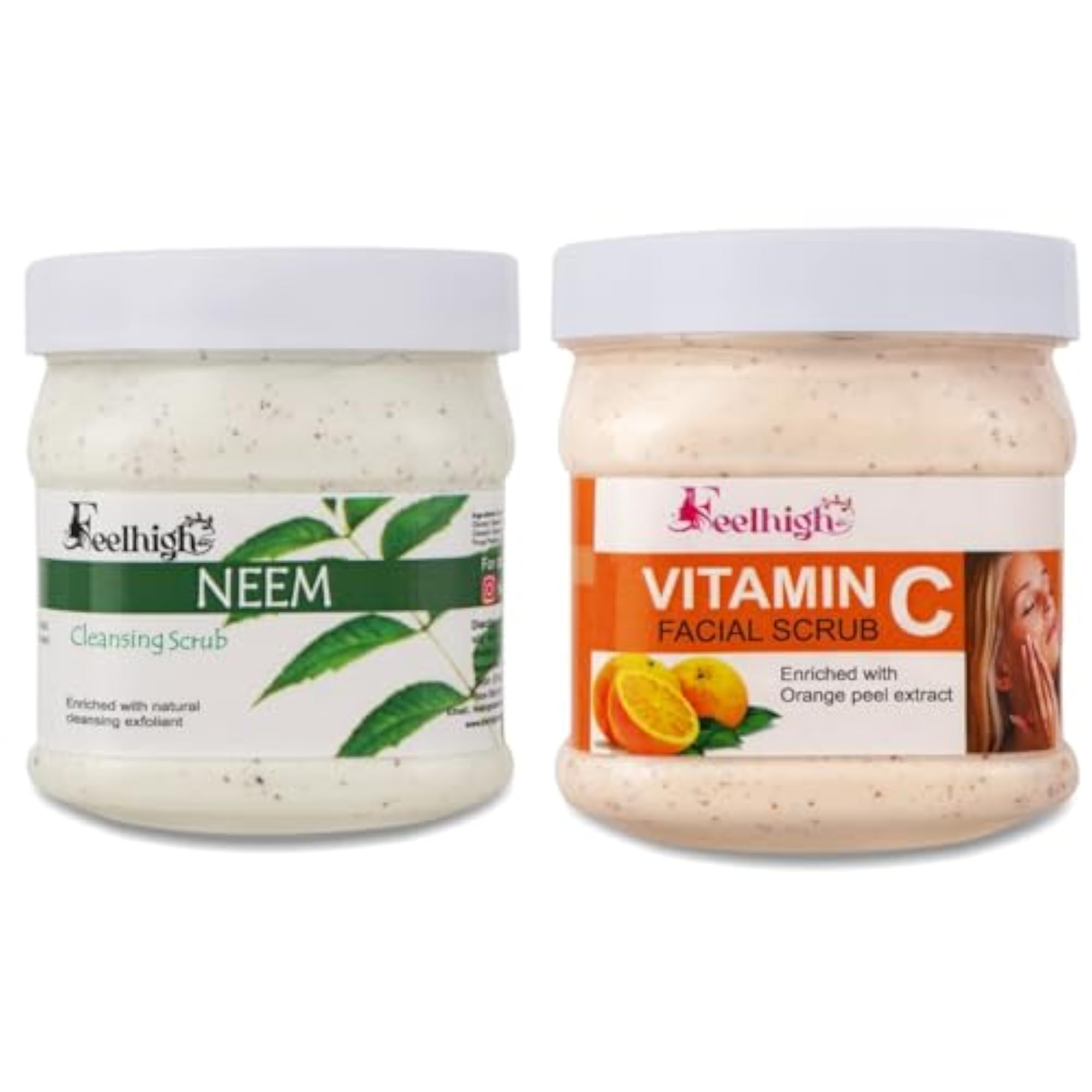 Vitamin C Scrub with Orange Peel Extract, 500ml
