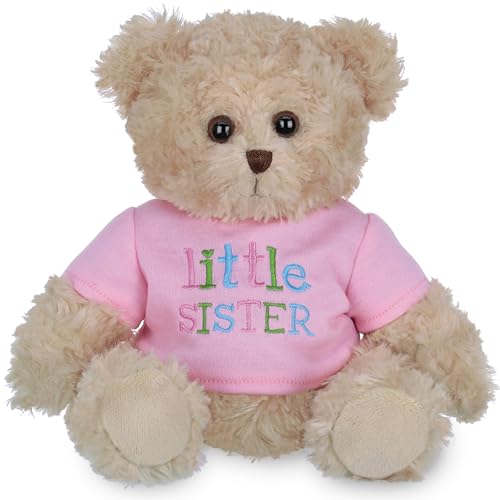Image of Bearington Little Sister Teddy Bear for Girls, 12 Inch Teddy Bear Stuffed Animal