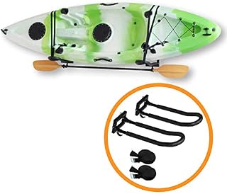 Onefeng Sports Foldable Wall Mounted Storage Rack Boat Kayak Storage Rack Carrier Bracket