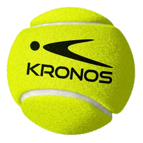 Kronos Tennis Ball, Yellow-Neon (1 Pack-3 Balls) (125 GMS Each)