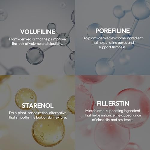 RE:CIPE Recipe Milkfiline Boosting Ampoule - Age-Defying, Soothing & Hydrating Face Serum with 5% Volufiline, Niacinamide & Azelaic Acid for Dull, Dry Skin - Lightweight, Firming Korean Skin Care 1.01 fl oz