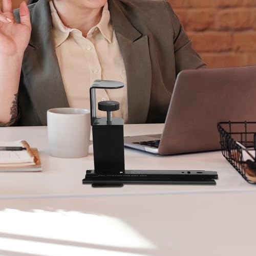 Support de clavier coulissant et rallonge de bureau ergonomique réglable sans perçage - 3