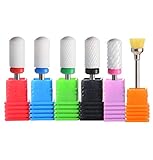 Ceramic Nail Drill Bits 3/32 Inch (Round BARREL) 5pcs