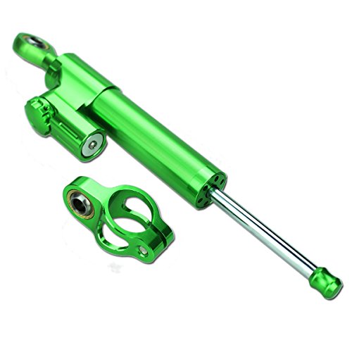 Krace Motorcycle Steering Damper Linear Stabilizer Reversed fit Kawasaki Z300 Z250 Z800